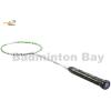 Felet High Tension Frame 21 Silver With Green Stripes Badminton Racket (3U)