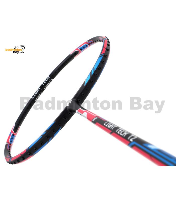 Felet Light Tech T2 Black Blue Pink Badminton Racket (5U) 