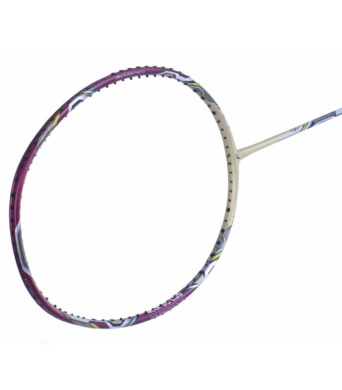 ~ Out of stock  Fleet NanoMax 900 Gold Purple Badminton Racket (3U)