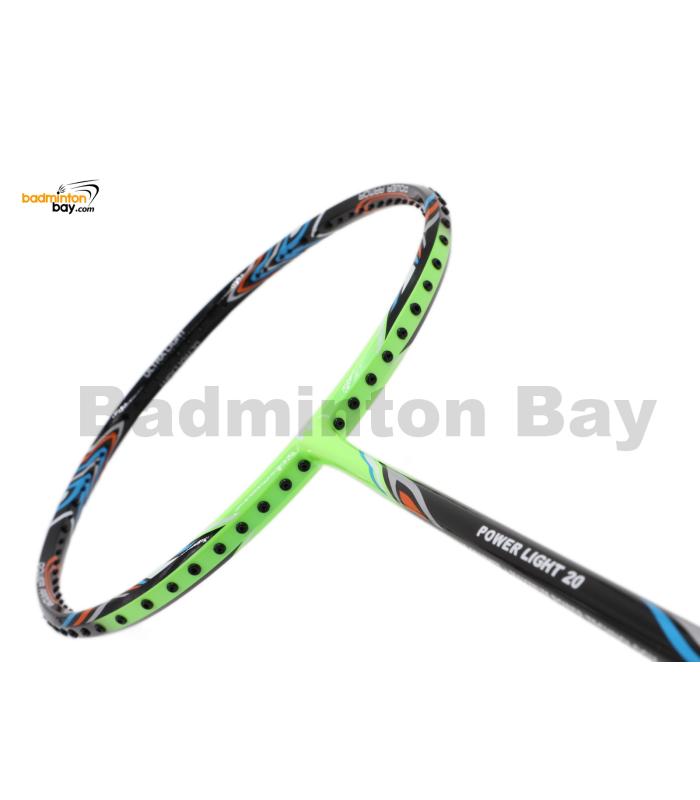 Fleet Power Light 20 Black Lime Green Badminton Racket (6U)