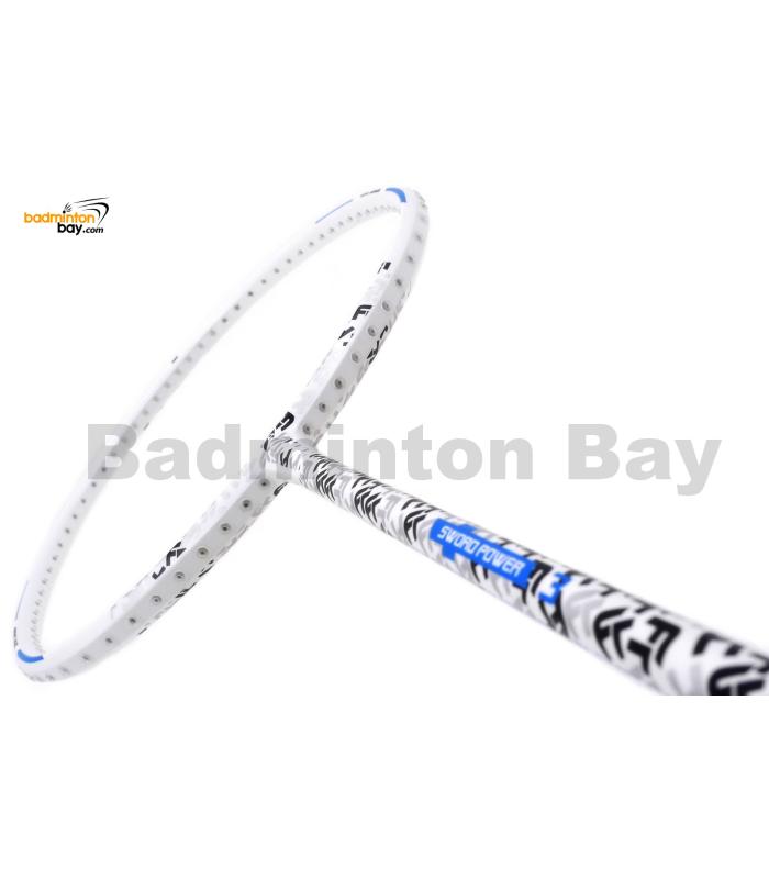 Fleet Sword Power 3 White Badminton Racket (4U)