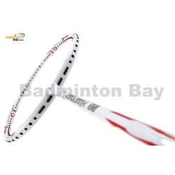 Flex Power Assassin 80 Solid White Badminton Racket 5U