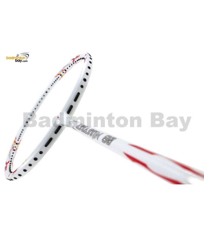 Flex Power Assassin 80 Solid White Badminton Racket 5U