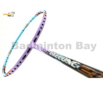 Flex Power Cyclone 21 Light Purple Light Blue Badminton Racket 4U