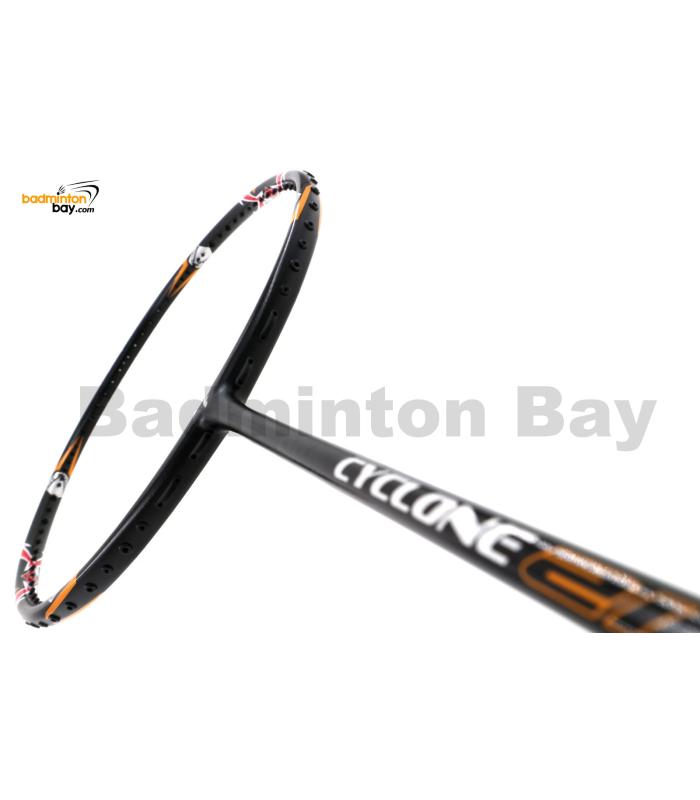 Flex Power Cyclone 21 Solid Black Badminton Racket 4U