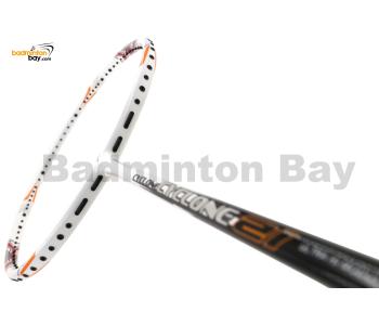 Flex Power Cyclone 21 Solid White Badminton Racket 4U