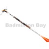 Flex Power - Fearless Eagle White Orange 5U Predator Series Limited Edition Badminton Racket with Single Bag