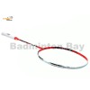 Flex Power - Ferocity Tiger Scarlet Red White 5U Predator Series Limited Edition Badminton Racket with Single Bag