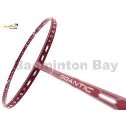 Flex Power Gigantic Y-Shaped Throat Pink Blush Compact Frame Korea Design Badminton Racket (4U) 