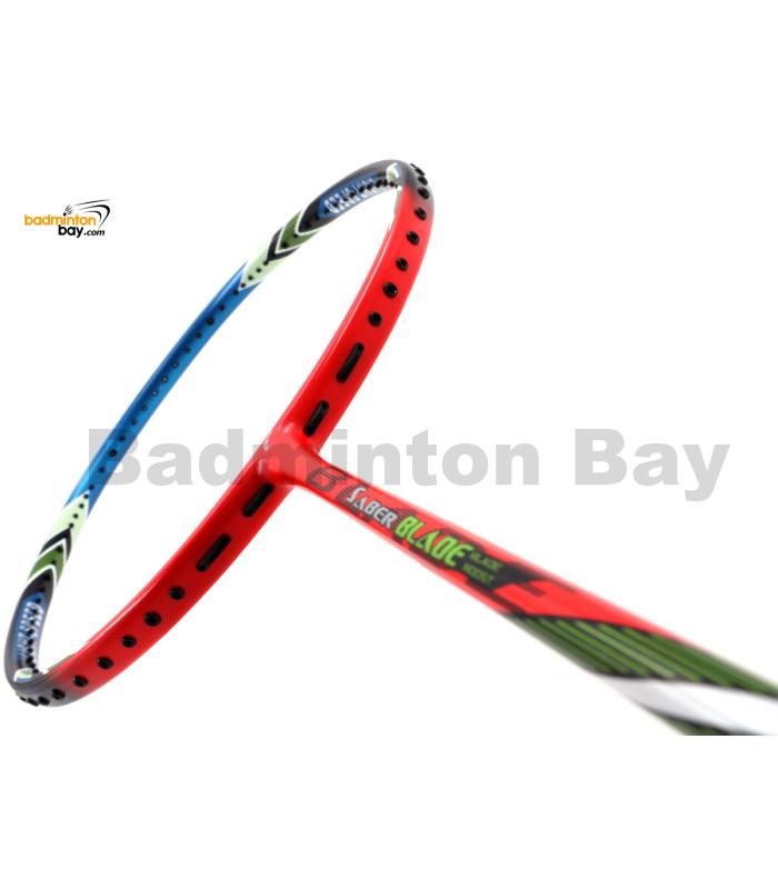 Flex Power Saber Blade Red Blue Badminton Racket 4U