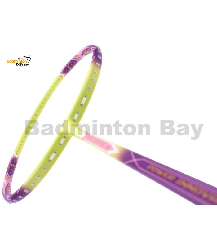 Flex Power Speed Booster 100 Purple Lime Badminton Racket Korea Design