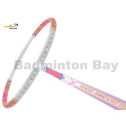 Flex Power Speed Booster 100 White Pink Badminton Racket Korea Design