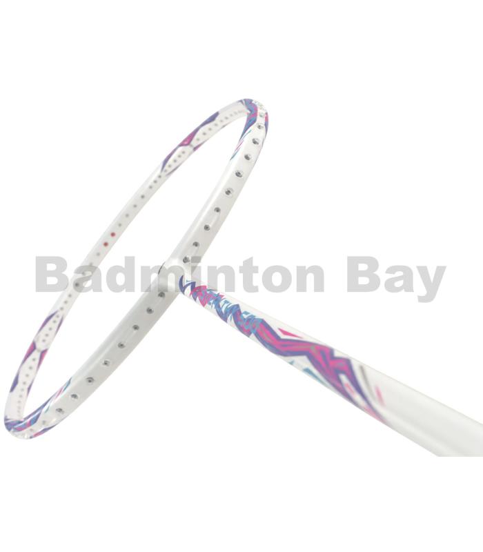 Flex Power Stealthy 500 White Badminton Racket 4U