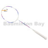 Flex Power Stealthy 500 White Badminton Racket 4U