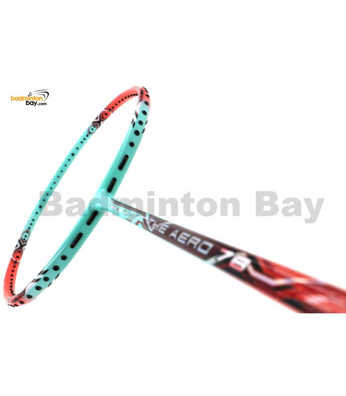 Flex Power The Aero 78 Green Orange Badminton Racket 6U