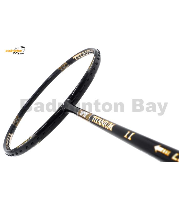 Flex Power Titanium Ti 11 Black Badminton Racket (4U)