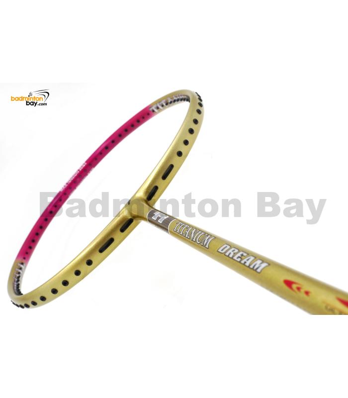 Flex Power Titanium Ti Dream Pink Badminton Racket (5U)