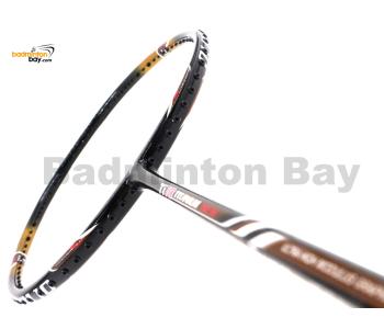 Flex Power Ti10 Titanium 10 Black Gold Badminton Racket 5U