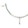Flex Power Tomahawk White Blue Badminton Racket 4U Flex Power Tomahawk White Blue Badminton Racket 4U