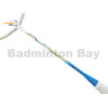 Flex Power Tomahawk White Blue Badminton Racket 4U Flex Power Tomahawk White Blue Badminton Racket 4U