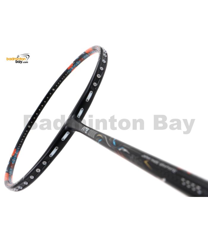 Hundred Battle 1000 Black Compact Head Badminton Racket (4U-G6) HNDRD