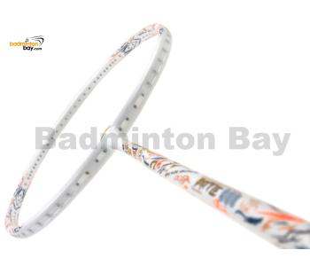 Hundred Battle 900 White Compact Head Badminton Racket (4U-G6) HNDRD