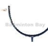 Hundred Shadow Lite Navy Blue Metallic Badminton Racket (5U-G6) HNDRD
