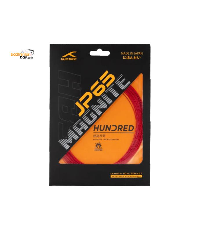 Hundred JP65 Magnite (0.65mm) Badminton String High Repulsion Power Hundred JP65 Magnite (0.65mm) Badminton String High Repulsion Power
