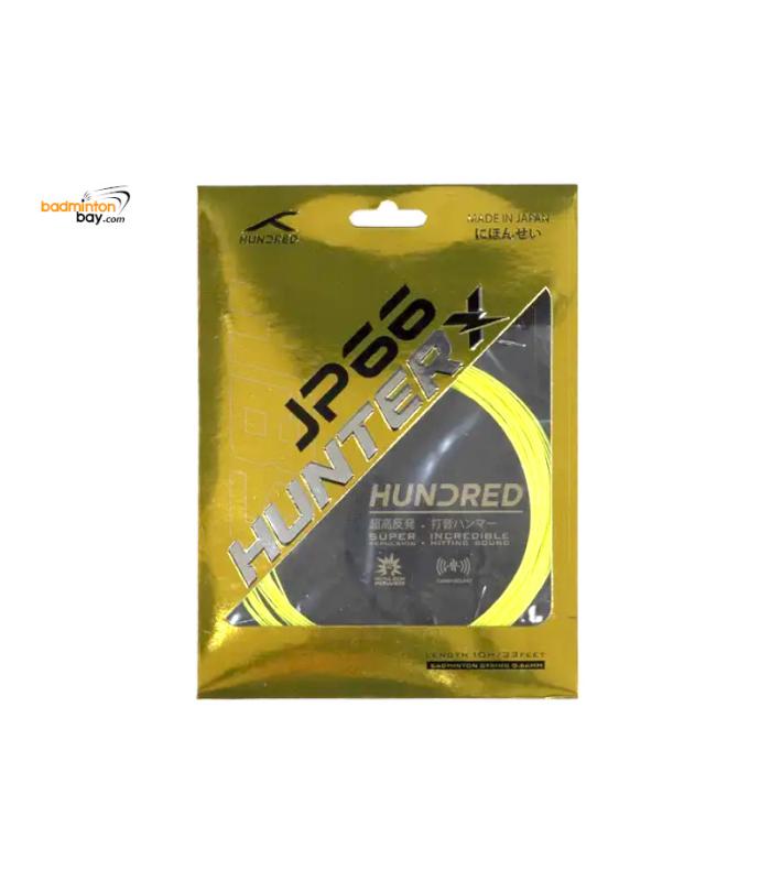 Hundred JP66 Hunter X (0.66mm) Badminton String High Repulsion Power