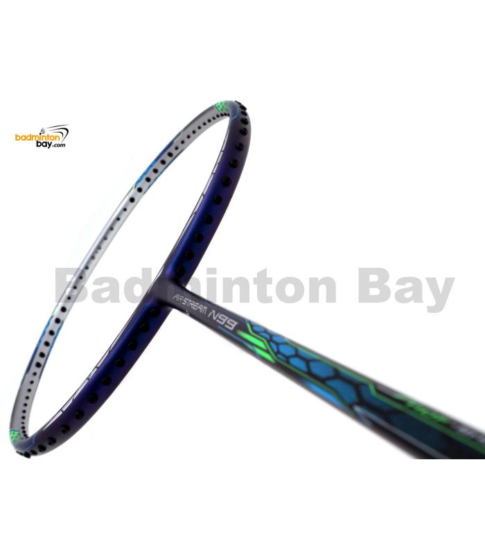 Li-Ning Mega Power Air Stream N99 Blue Silver Medal Edition Badminton Racket 3U (W3-S2)