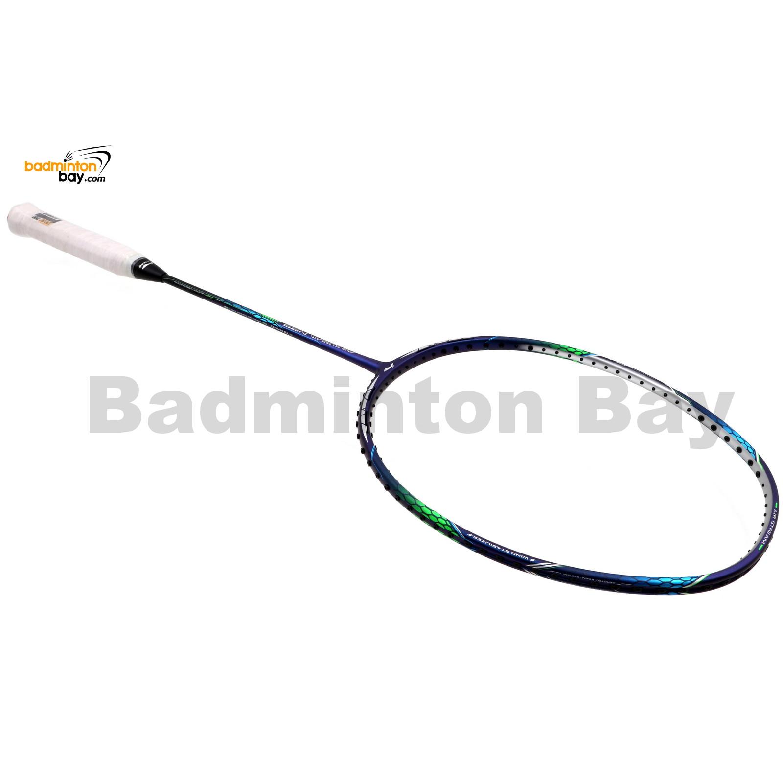 Li-Ning Mega Power Air Stream N99 Blue Silver Medal Edition Badminton Racket 3U (W3-S2)