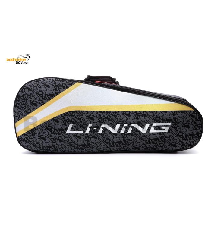 Li-Ning 2 Compartments Non-Thermal Badminton Racket Bag Black Grey ABSM294-1