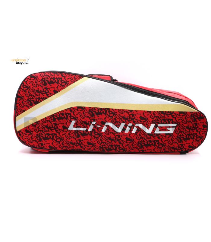 Li-Ning 2 Compartments Non-Thermal Badminton Racket Bag Red ABSM294-2 