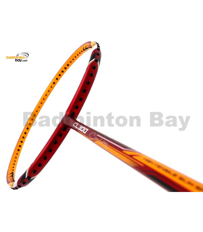 Li-Ning Chen Long CL 300 Red Yellow Badminton Racket 3U (W3-S2)