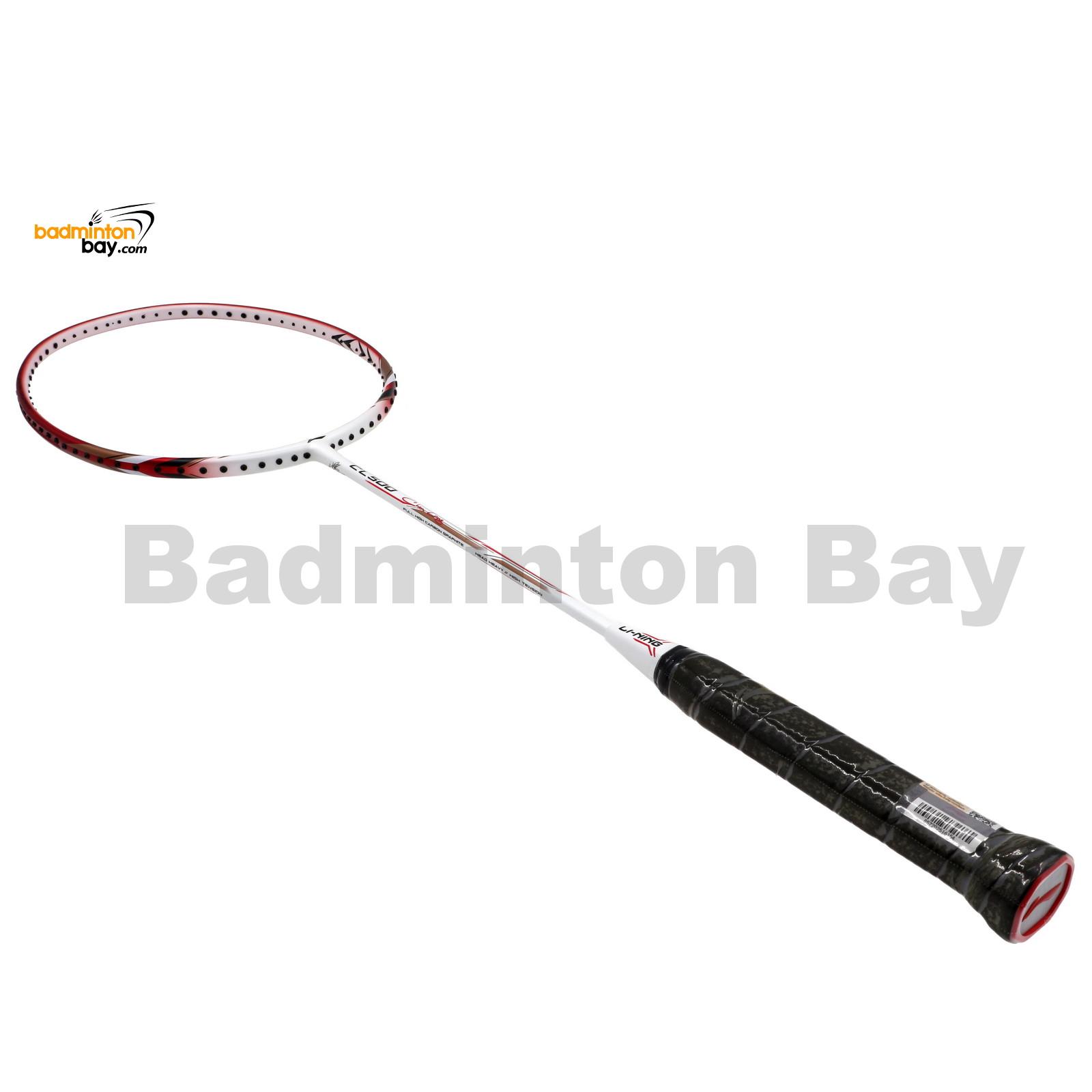 Li-Ning Chen Long 500 Red White Badminton Racket 3U (W3-S2)
