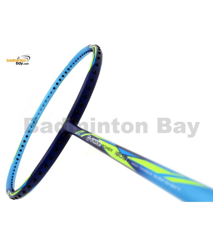 Li-Ning G-Force Power 1800i Blue Green Badminton Racket 3U (W3-S2)