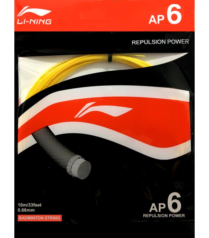Li-Ning AP6 (0.66mm) Badminton String Repulsion Power