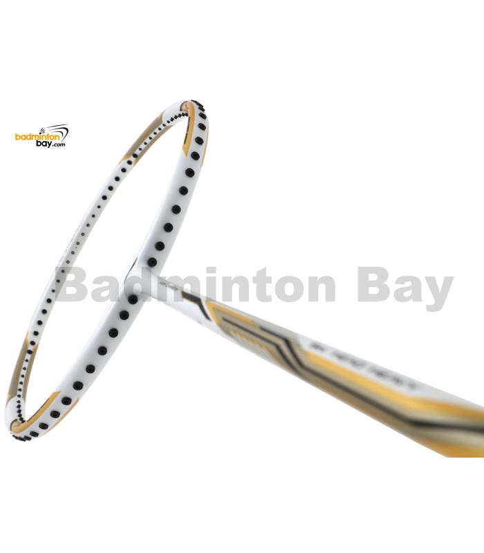 Li-Ning Tectonic 1 S Series (Swift Series) White Gold AYPS161-1 Badminton Racket (4U-G6)