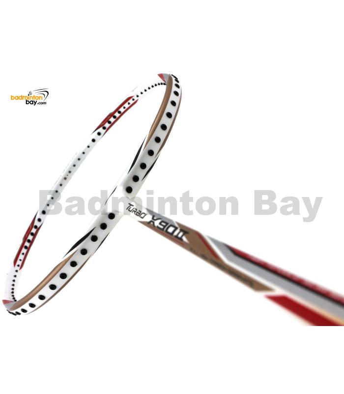 Li-Ning Turbo X90 II White Gold Badminton Racket 3U (W3-S2)