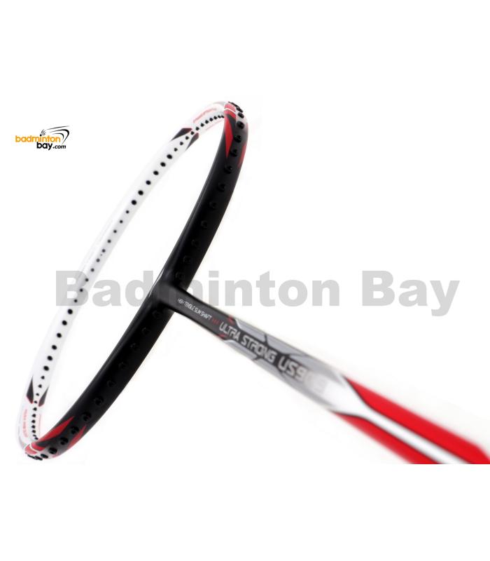 Li-Ning Ultra Strong US909 Black White Badminton Racket 3U (W3-S2)