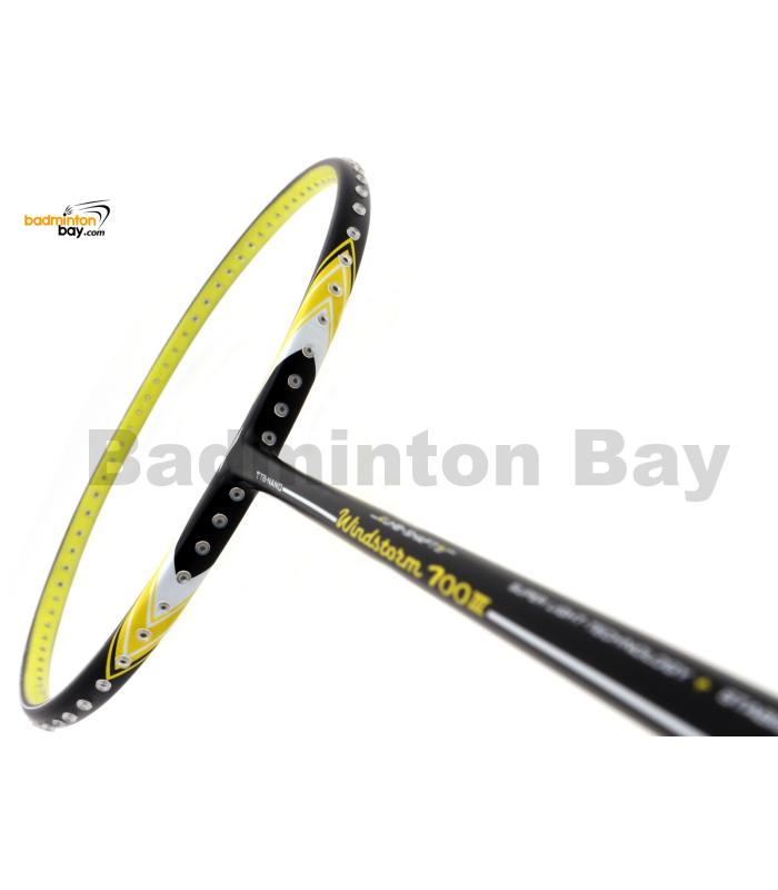 Li-Ning Extra Skill Windstorm 700 III Black Lime Badminton Racket 6U (W1-S2)
