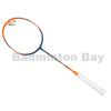 Li-Ning Extra Skill Windstorm 72 Orange Navy Blue Badminton Racket 7U (W1-S1)