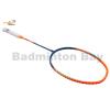 Li-Ning Extra Skill Windstorm 72 Orange Navy Blue Badminton Racket 7U (W1-S1)