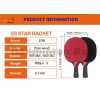 Loki 8 Star Professional Ping Pong Bat with Original Bag, Attack-Loop High Sticky Table Tennis Racket Blade Paddle for Fast Attack