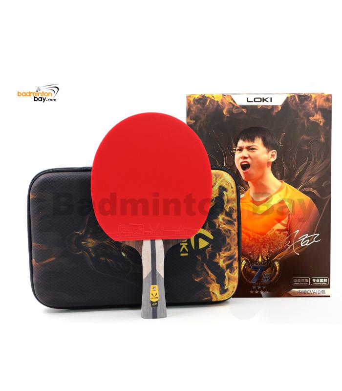 Loki RXTON 7 Star Professional Ping Pong Bat Carbon Original Bag High Sticky Table Tennis Racket Blade Paddle Fast Attack Loop