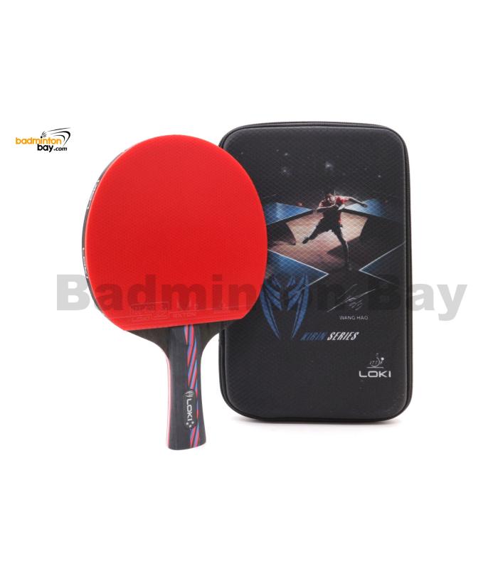 Loki X3 Star Kirin Ping Pong Bat with Bag, RXTON ITTF Rubber Table Tennis Racket Blade Paddle High Elasticity Sponge