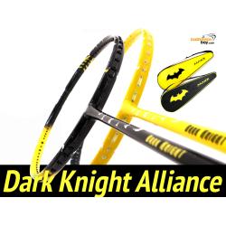Dark Knight Alliance: 2 pieces Maxx Dark Knight Batman 85th Anniversary Limited Edition Compact Frame Badminton Racket 4U-G6