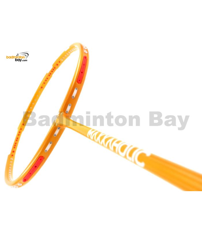 Maxx Maxxaholic Orange Compact Frame Unique Series Badminton Racket 4U-G6