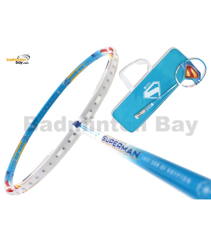 Maxx SUPERMAN Last Son of Krypton Limited Edition with Single Bag (Original From DC Studios) Badminton Racket 4U-G6