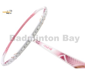 Maxx Venus M6 (6Th Gen) White Pink Badminton Racket 6U-G6
